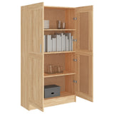Book Cabinet Sonoma Oak 82.5x30.5x150 cm Engineered Wood 802726