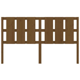 Bed Headboard Honey Brown 185.5x4x100 cm Solid Wood Pine 818008