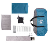 Family Tent Cabin 6-Person Blue Waterproof 94546