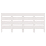 Headboard White 180x3x80 cm Solid Wood Pine 821358