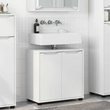 Bathroom Basin Cabinet White 60 x 30 x 60 cm Engineered Wood 888747