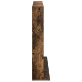 CD Cabinet 2 pcs Smoked Oak 65 x 23.5 x 97.5 cm Engineered Wood 8012683