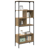 Bookcase Artisan Oak 76 x 33 x 188.5 cm Engineered Wood 882987
