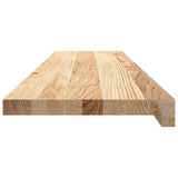 Stair Treads 8 pcs Untreated 100x30x2 cm Solid Wood Oak 3282914