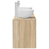 Bathroom Cabinet Set 3 pcs Sonoma Oak 49.5 x 35 x 63 cm 3405789