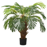 Artificial Cycas Palm with Pot 90 cm Green 336306