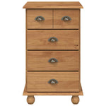 Chest of Drawer ASKIM Brown 45.8 x 40 x 79 cm Solid Pine wood 4105415