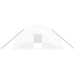 Greenhouse with Steel Frame White 60 m² 10x6x2.85 m 3188119