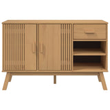 Sideboard OLDEN Brown 114x43x73.5 cm Solid Wood Pine 358606