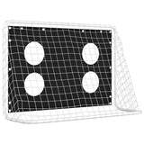 93376 Soccer Goal Training Net Steel 184x61x122 cm