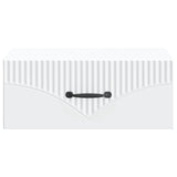 Wall-Mounted Bedside Cabinet 2 pcs White 49 x 34.5 x 20 cm 898956