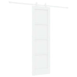 Sliding Door ORKDAL White 61 x 198.5 cm Solid Pine Wood 3333409