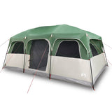 Family Tent Cabin 10-Person Green Waterproof 94539