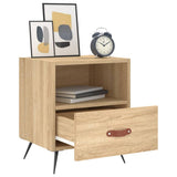 Bedside Cabinets 2 pcs Sonoma Oak 40x35x47.5 cm Engineered Wood 827379