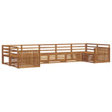 Outdoor Sofa Set 7 pcs Natural 3374054