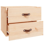 ZNTS Wall-mounted Bedside Cabinet 50x36x40 cm 820976