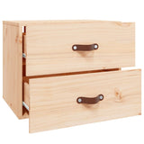 ZNTS Wall-mounted Bedside Cabinet 50x36x40 cm 820976
