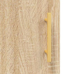 Highboard Sonoma Oak 69.5x34x180 cm Engineered Wood 3198332