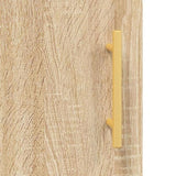Highboard Sonoma Oak 69.5x34x180 cm Engineered Wood 3198332