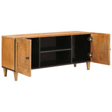 TV Units Light Brown 105 x 33 x 46 cm Solid Mango Wood 4018080