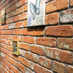 3D Wall Panels with Light Brown Brick Design 10 pcs EPS 147198