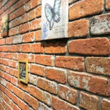 3D Wall Panels with Light Brown Brick Design 10 pcs EPS 147198