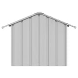 Dog House with Roof 85x107x81 cm Galvanised Steel 4100914