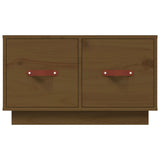 Coffee Table Honey Brown 60x53x35 cm Solid Wood Pine 820969