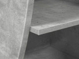 Corner Cabinet Concrete Grey 32x32x102cm Engineered Wood 889858