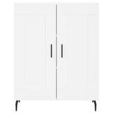 Highboard White 69.5x34x180 cm Engineered Wood 3198353