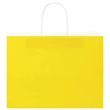 ZNTS Paper Bags 250 pcs with Handles Yellow 32x17x25 cm 4101789