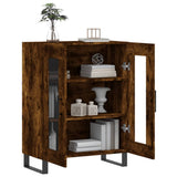 Sideboard Smoked Oak 69.5x34x90 cm Engineered Wood 827817