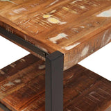 Valet Stand Multicolour 40 x 40 x 90 cm Solid Reclaim Wood 4015986