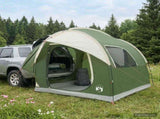 Car Tent with Roof Green 239 x 210 x 210 cm Polyester and Steel 42028535