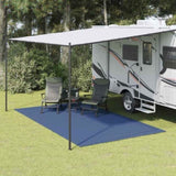 Tent Carpet Blue 400 x 350 cm Polyester 42002783