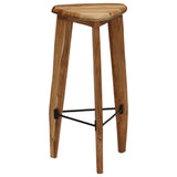 Bar Stools 2 pcs Solid Acacia Wood 246017