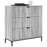Sideboard Grey Sonoma 79.5 x 33 x 82 cm Engineered Wood 883440