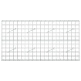 Gabion with 5 mm Wire and 10x10 cm Mesh 200x10x100 cm 3464926