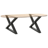Coffee Table Legs 2 pcs Anthracite 70x cm Steel 4012714
