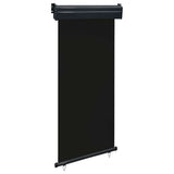 Balcony Side Awning 105x250 cm Black 48412