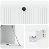 Wall-Mounted TV Cabinet White 78.5 x 41 x 30 cm Engineered Wood 898005