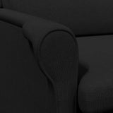 Armchair Black 76 x 94 x 102 cm Fabric 42009842