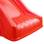 ZNTS Foldable Slide for Kids Indoor Outdoor Red and Yellow 92578