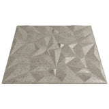 Wall Panels 12 pcs Beton 50x50 cm XPS 3 m Amethyst 4100054