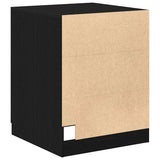 Washing Machine Cabinet Black Oak 70.5 x 71.5 x 91.5 cm 862667