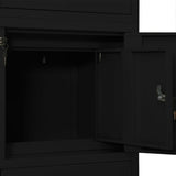 Office Cabinet Black Steel Large Locks Office Cabinet 336415