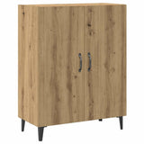 ZNTS Sideboard with Wall Cabinet Artisan Oak Engineered Wood 3329224