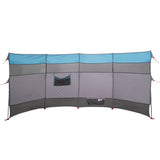 Camping Windbreak Blue 366x152x152 cm Waterproof 94741