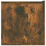 TV Cabinets 2 pcs Smoked Oak 80x30x30 cm Engineered Wood 820463