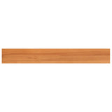 Window Sills 2 pcs Light Brown 120 x 20 x 2 cm Solid Beech Wood 42048180